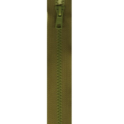 Jackdragkedja 1-vägs Mossgrön / Militärgrön 566