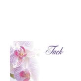 Tack kort Lila blommor