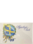 Hjärtligt Tack Flagga med rosett och blåklint