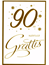 90 År Guldsiffror