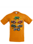 T-shirt Traktor Orange 3-4 År