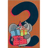2 År Elefant med paket