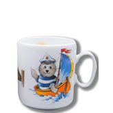 Motivmugg Säl i båt