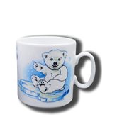 Motivmugg Isbjörn