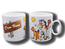 Motivmugg Häst med föl Namn