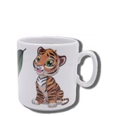 Motivmugg Tiger