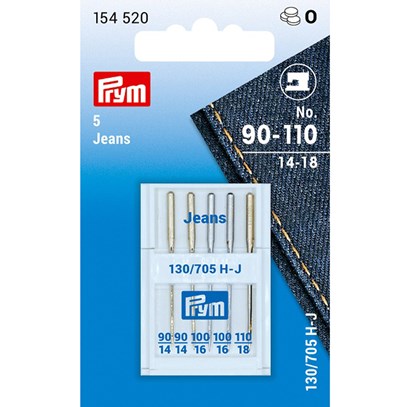 Symaskinsnålar Jeans 90-110