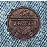 Jeansknappar Koppar 20 mm