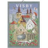 Handduk Visby Svenska Städer