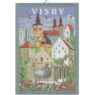 Handduk Visby Svenska Städer