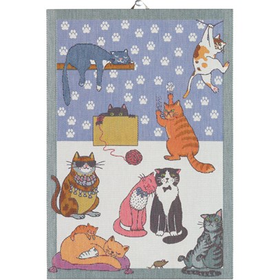 Handduk Cats fun 35x50 cm