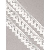 Bomullsspets 19 mm Ivory