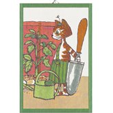 Handduk Pettson & Findus Trädgårdsmästare