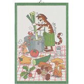 Handduk Pettson & Findus Matlagning