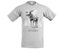 T-shirt Grå Älg Sweden XL