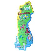 Kylskåpsmagnet folieeffekt