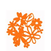 Koziol Glasunderlägg Orange