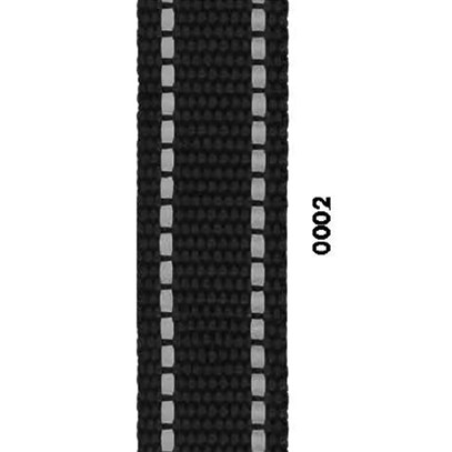 Väskband Reflex Svart