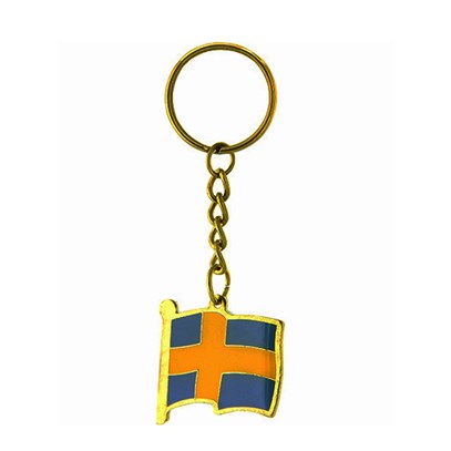 Nyckelringar Sverigeflagga