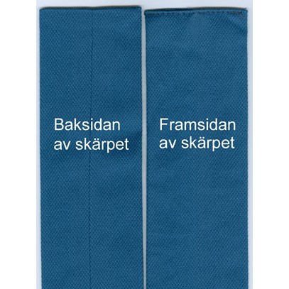 Sverigedräkten blått tyg 30-35 cm