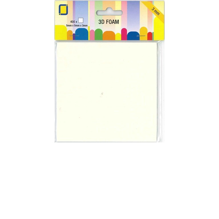 3D Foam Squares - 3mm