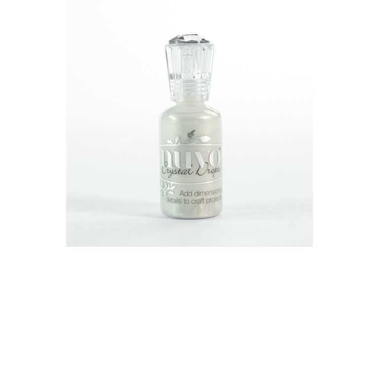 Nuvo Crystal Drops - Ivory Seashell