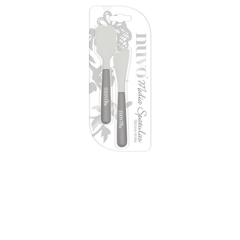 Nuvo - Media Spatulas - Silikonknivar 2-pack