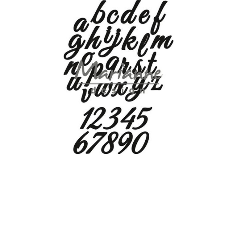Marianne Design Dies - Classic Alphabet Lower case