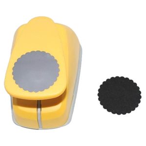 Punch - 3,5cm - Scalloped Cirkel