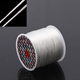 Elastisk polyester tråd till armband - Storspole - 45m - 0,5mm