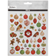Ark med stickers 15x16,5cm - Julkulor & dekoration