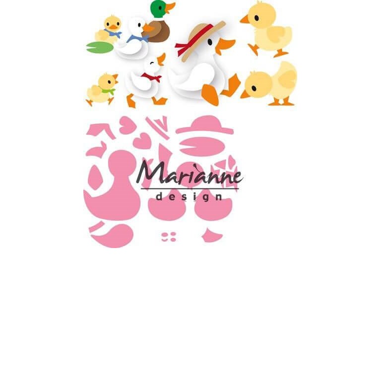 Marianne Design Dies - Elines Duck Family