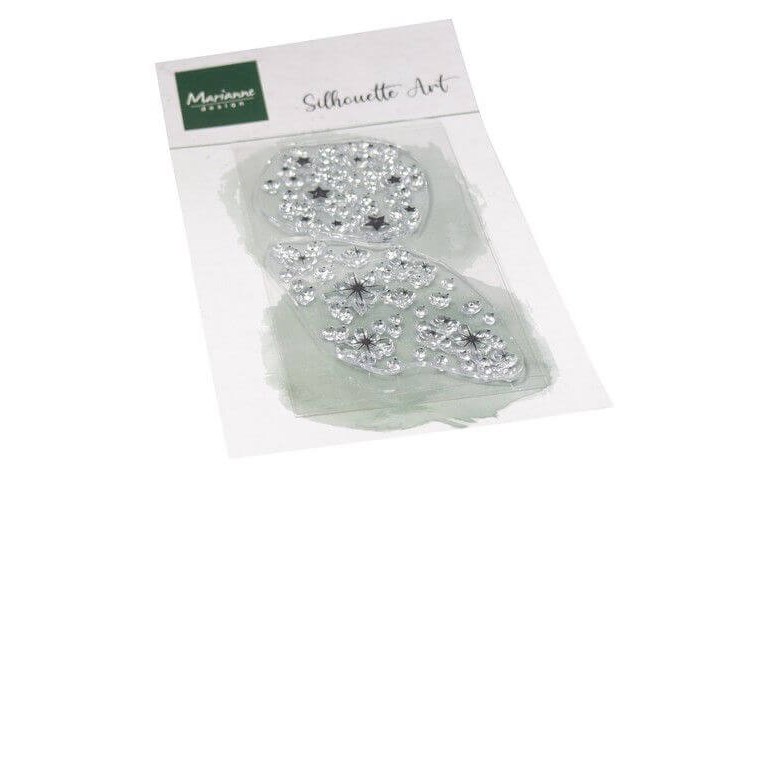 Marianne Design Clearstamps - Silhouette art - Stardust