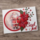 Push Out Scenery - Card Deco Essentials - Santa Round