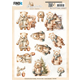 Klippark 3D - A4 - Cosy Winter - Cosy Bear