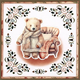 Push Out 3D - Cosy Winter - Cosy Bear