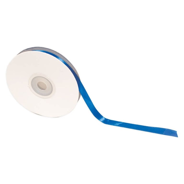 Satinband - 10mm - Blå - Storpack 30m