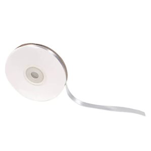 Satinband - 10mm - Silver - Storpack 30m