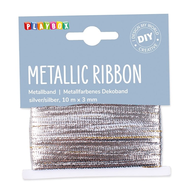 Metallicband - Silver - 10m