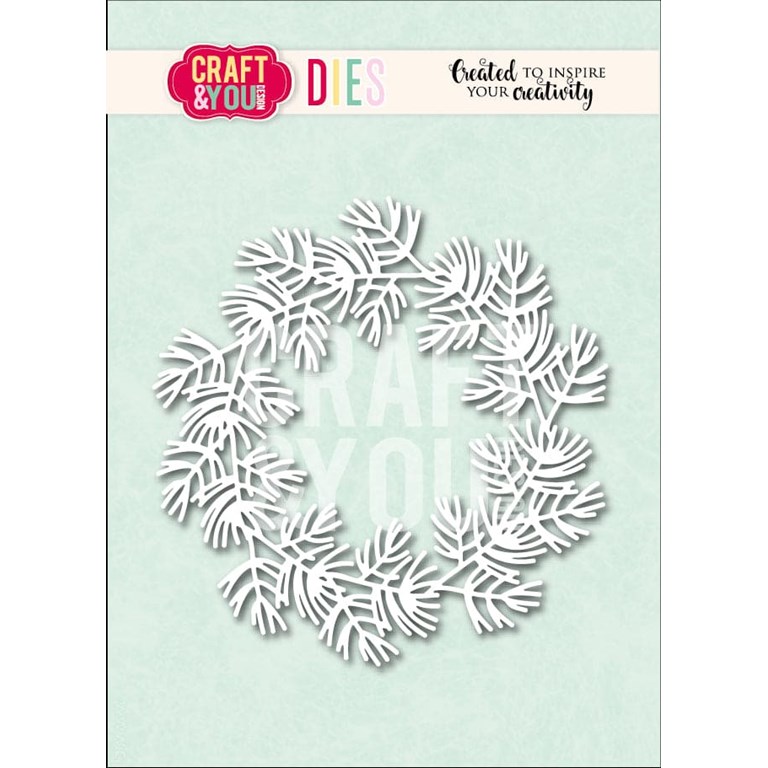 Craft & You Dies - Pine Wreath