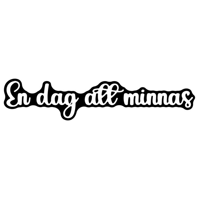 PY Hobby Dies - En dag att minnas - Med Bakgrund - 12 x 2,35cm