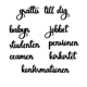 PY Hobby Dies - Set - Grattis till X - Med Bakgrunder