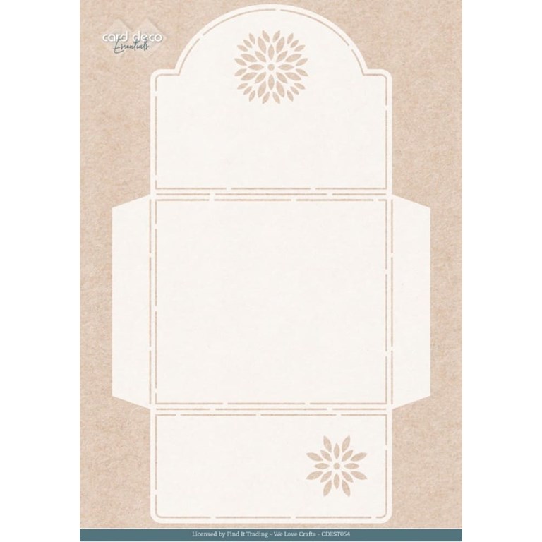 Stencil - Blossom Envelope - A4