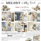 Scrapbookingpapper - 30x30cm - Melody of My Soul