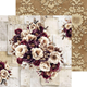 Paper pack - 15x15 cm - Plum & Caramel