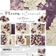Paper pack - 15x15 cm - Plum & Caramel