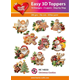 Easy 3D - Toppers - Glitter - Christmas Cookies