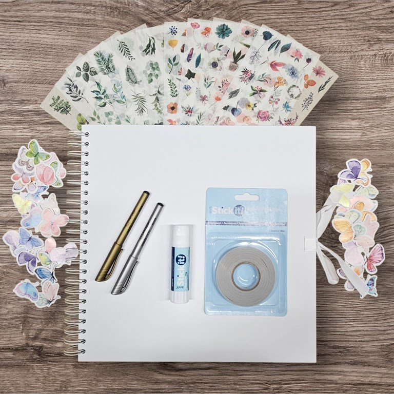 Bevara minnen - Album - Klassiska paketet - Vitt