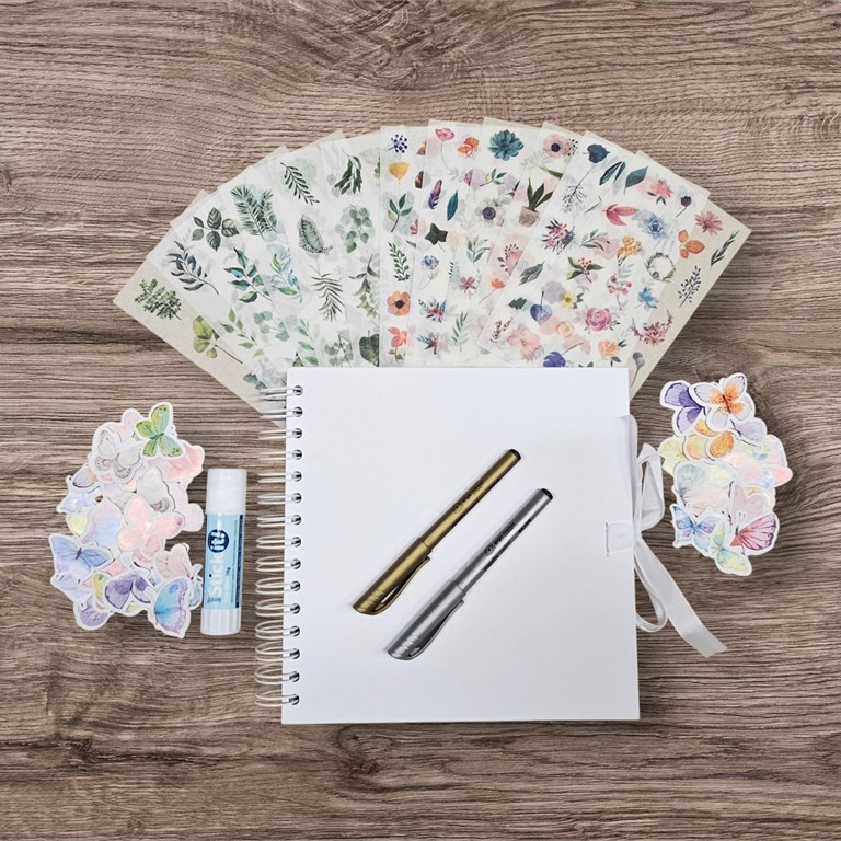 Bevara minnen - Album - Lilla paketet - Vitt