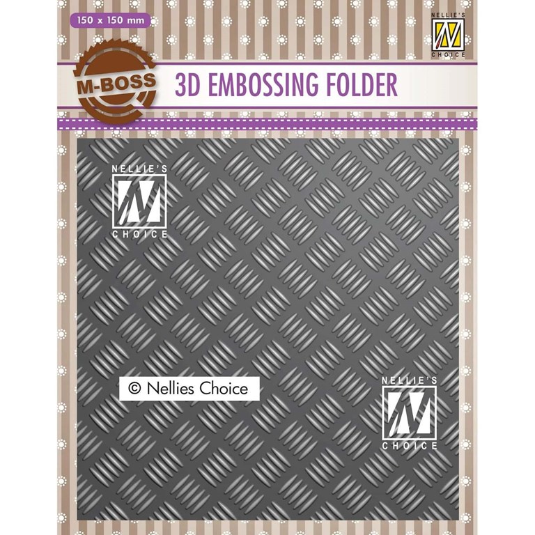 3D Embossingfolder - Stripe